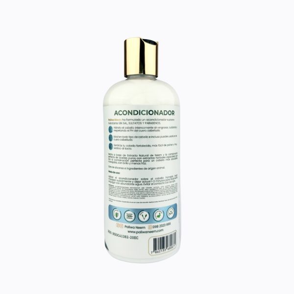 Acondicionador Líquido Luxury Refresh Paliwa Neem - información y modo de uso