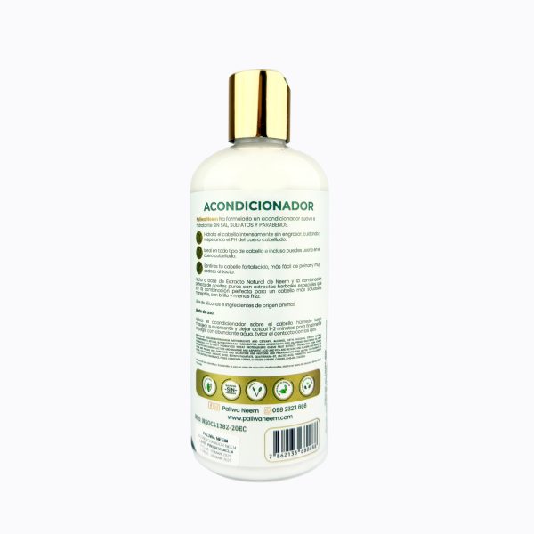 Acondicionador Líquido Luxury Soft Paliwa Neem - información y modo de uso