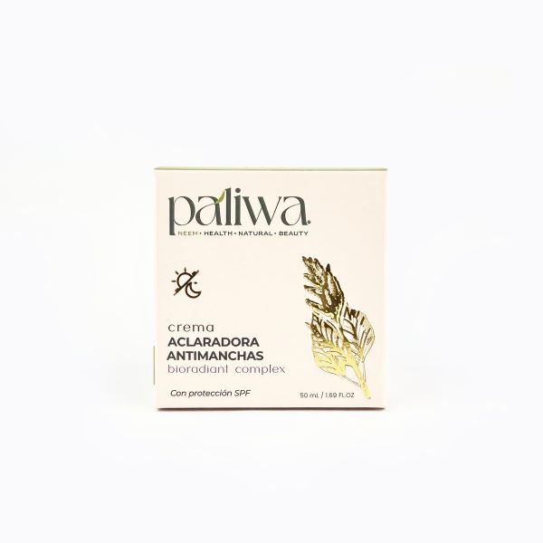 Bioradiant Complex Antimanchas con SPF Paliwa Neem - crema antimanchas natural con protección solar
