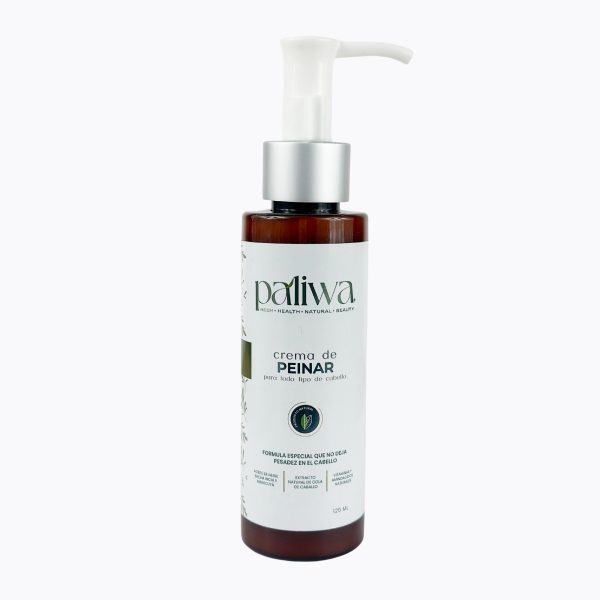 Crema de Peinar 100% Natural Paliwa Neem - crema natural con neem para peinar el cabello