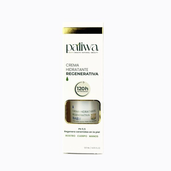 Crema Hidratante Regenerativa Baby Paliwa Neem - crema hidratante natural con neem para bebés
