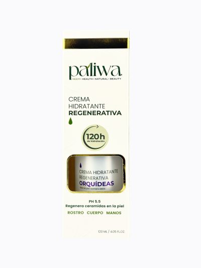 Crema Hidratante Regenerativa Orquídeas Paliwa Neem - crema hidratante natural con neem y orquídeas