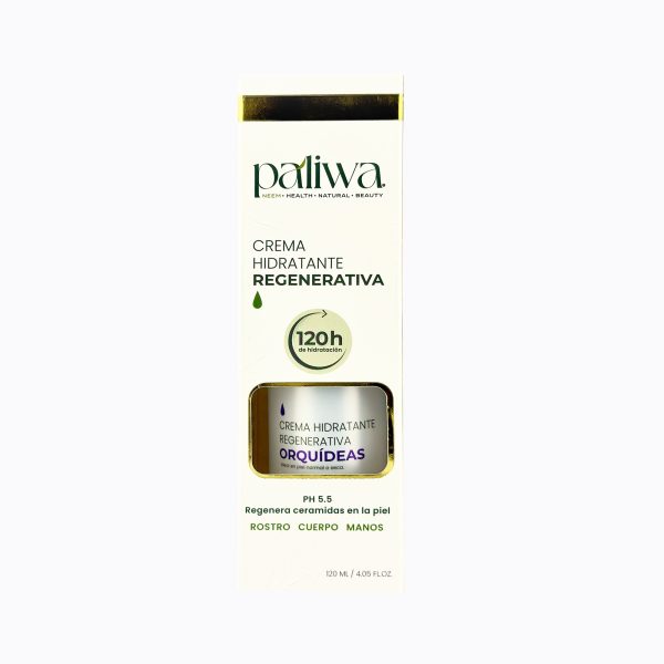 Crema Hidratante Regenerativa Orquídeas Paliwa Neem - crema hidratante natural con neem y orquídeas