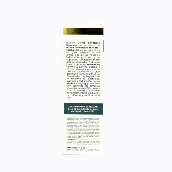 Crema Hidratante Regenerativa Orquídeas Paliwa Neem - información y modo de uso