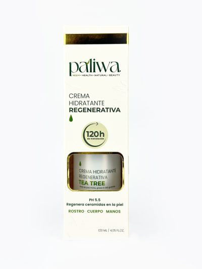 Crema Hidratante Regenerativa Tea Tree Paliwa Neem - crema hidratante natural con neem y tea tree