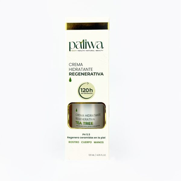 Crema Hidratante Regenerativa Tea Tree Paliwa Neem - crema hidratante natural con neem y tea tree