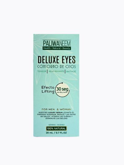 Deluxe Eyes Contorno de Ojos Paliwa Neem - contorno de ojos natural con neem