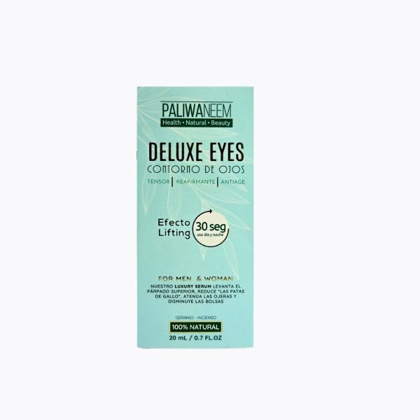 Deluxe Eyes Contorno de Ojos Paliwa Neem - contorno de ojos natural con neem