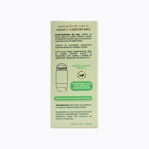 Desodorante Natural Kids Paliwa Neem - detalle del envase, dermocosmética natural
