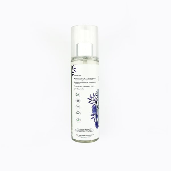 Hydra Calm Essence Lavander Bloom Paliwa Neem - detalle del envase, dermocosmética natural