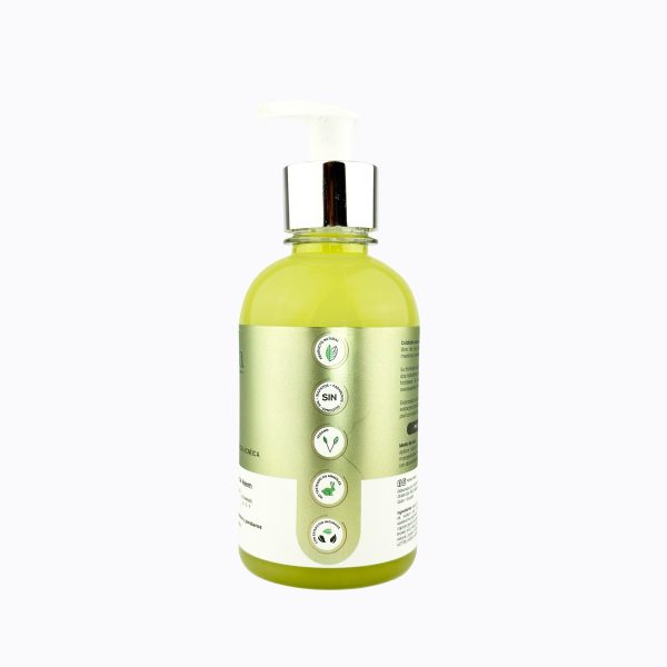 Jabón Cremoso de Eucalipto Paliwa Neem - detalle del envase, dermocosmética natural