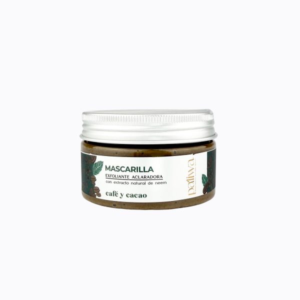 Mascarilla Exfoliante Café & Cacao Paliwa Neem - presentación 100ml