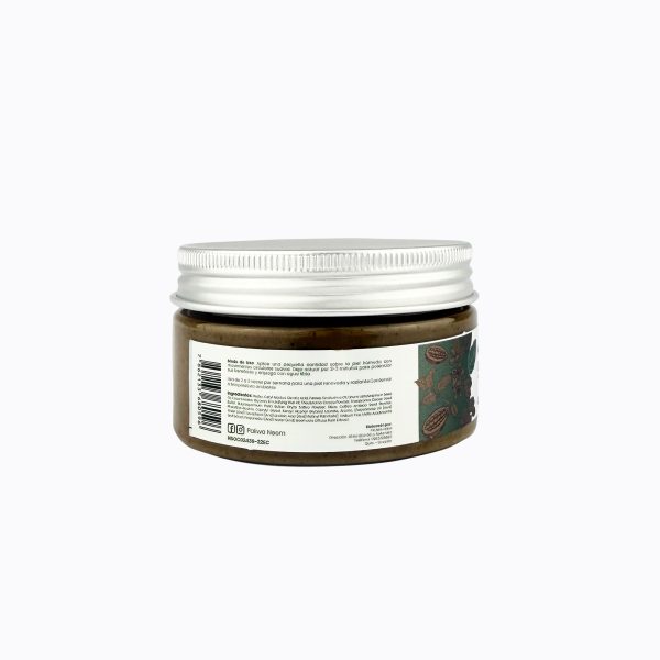 Mascarilla Exfoliante Café & Cacao Paliwa Neem - vista lateral, presentación 100ml
