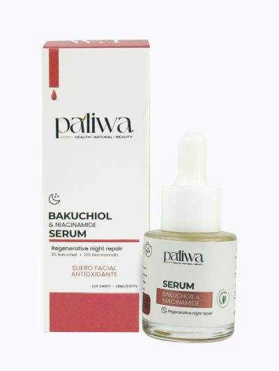 Sérum Bakuchiol & Niacinamide Paliwa Neem - textura del sérum facial