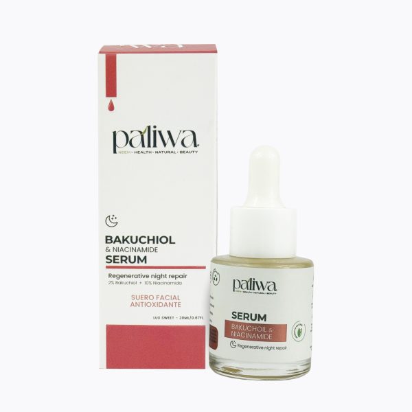 Sérum Bakuchiol & Niacinamide Paliwa Neem - textura del sérum facial