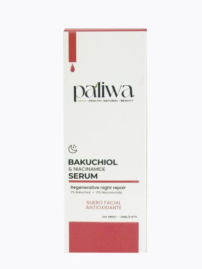Sérum Bakuchiol & Niacinamide Paliwa Neem - sérum facial natural con neem, bakuchiol y niacinamida