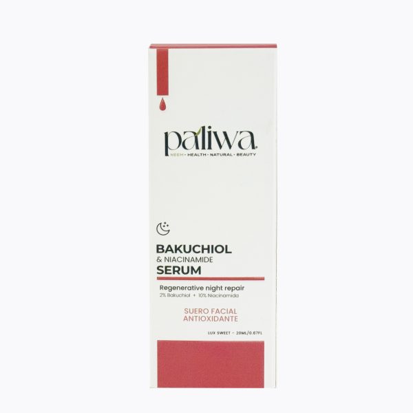 Sérum Bakuchiol & Niacinamide Paliwa Neem - sérum facial natural con neem, bakuchiol y niacinamida