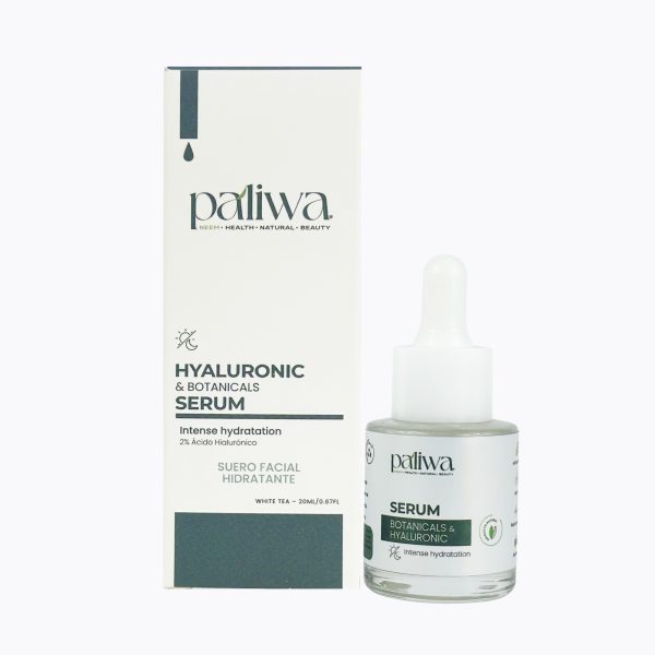 Sérum Hyaluronic & Botanicals Paliwa Neem - textura del sérum facial hidratante