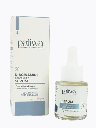 Sérum Niacinamide & Goji Berry Paliwa Neem - textura del sérum facial