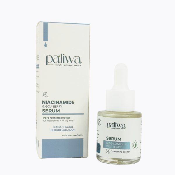 Sérum Niacinamide & Goji Berry Paliwa Neem - textura del sérum facial