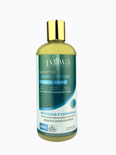 Shampoo Líquido Luxury Refresh Paliwa Neem - shampoo natural con neem