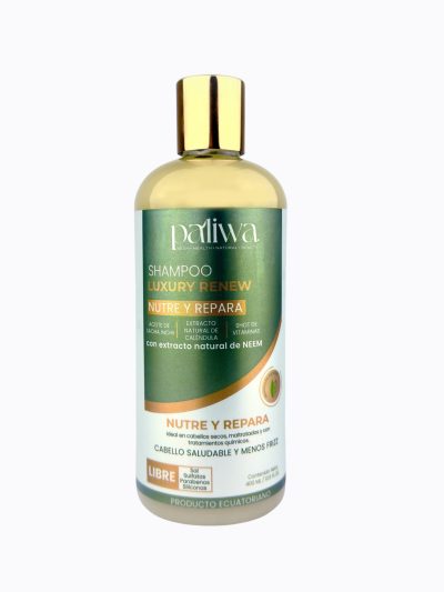 Shampoo Líquido Luxury Renew Paliwa Neem - shampoo natural con neem