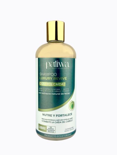 Shampoo Líquido Luxury Revive Paliwa Neem - shampoo natural con neem