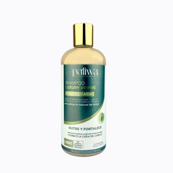 Shampoo Líquido Luxury Revive Paliwa Neem - shampoo natural con neem