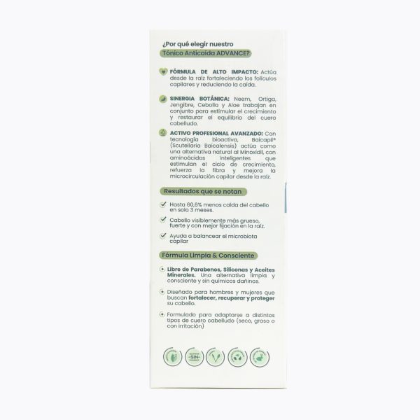 Tónico Anticaída Refresh Mint Paliwa Neem - información y modo de uso